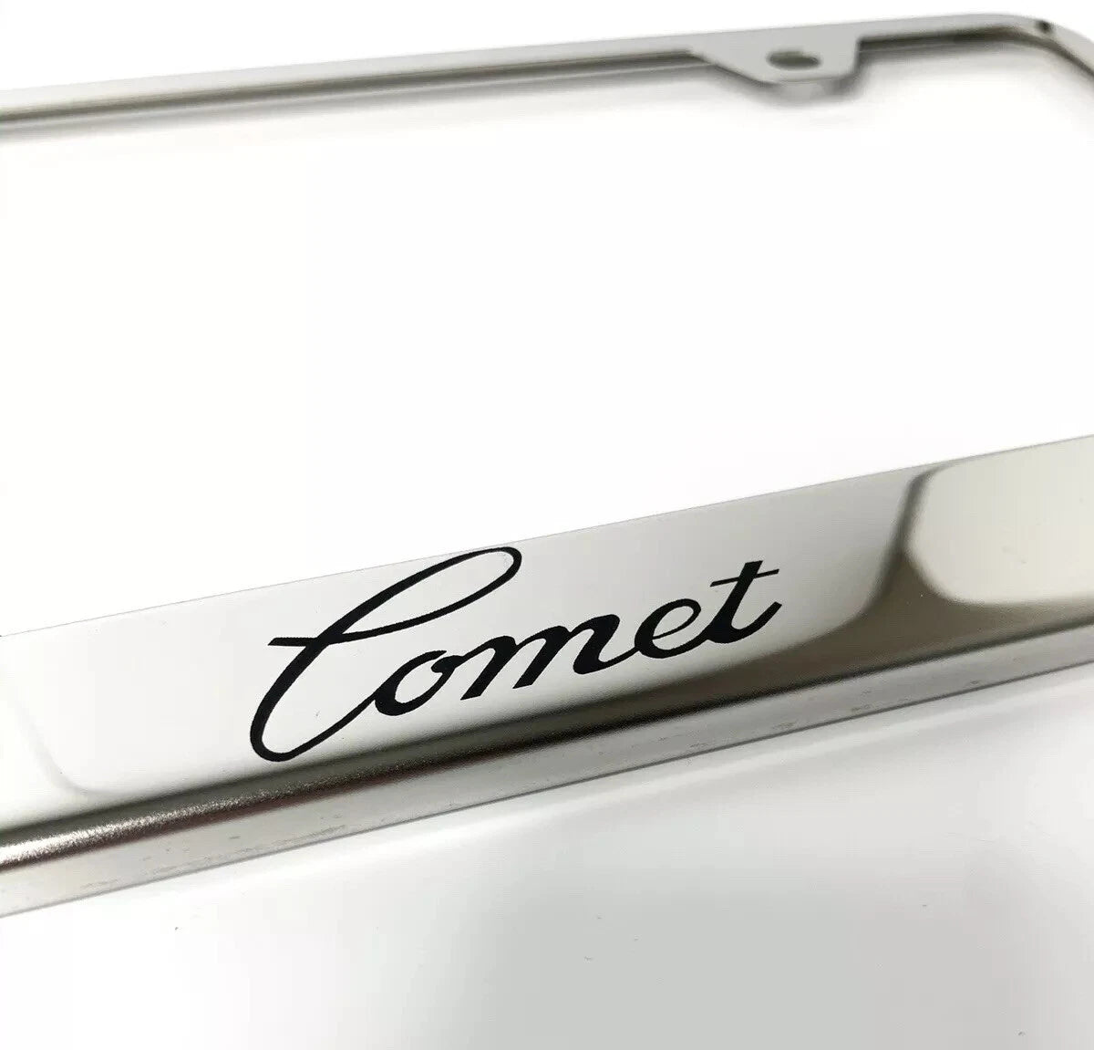 Chrome License Plate Frame Replacement for Mercury Comet (1960–1975)