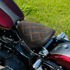 Driver Seat with Spring Bracket for Harley Dyna Low Rider Wide Glide (2007–2017)