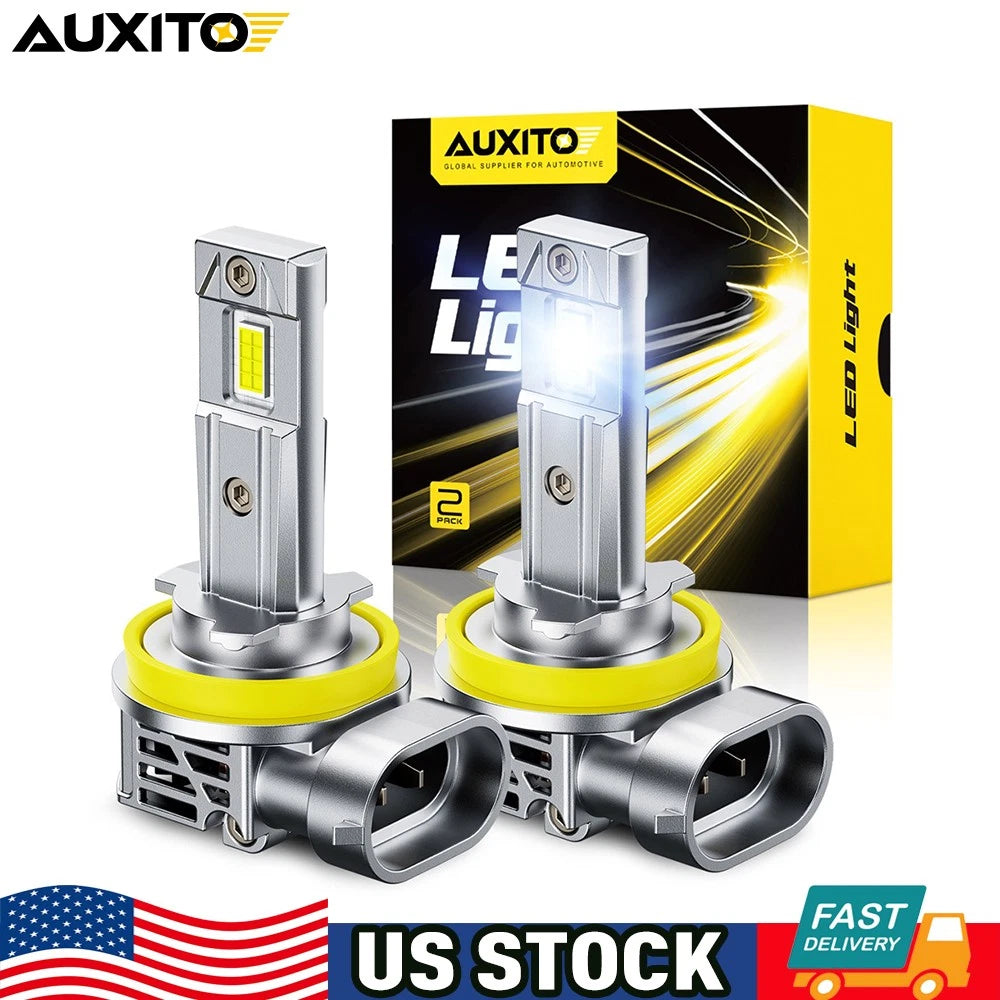AUXITO H11 LED Headlight Kit for Various Vehicles (2010–2023)