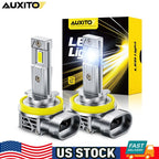AUXITO H11 LED Headlight Kit for Various Vehicles (2010–2023)