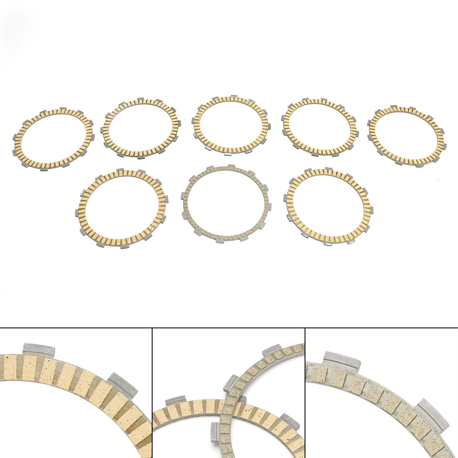 Clutch Friction Plate Kit for Honda GL1800 Gold Wing CTX1300 (2001–2017)