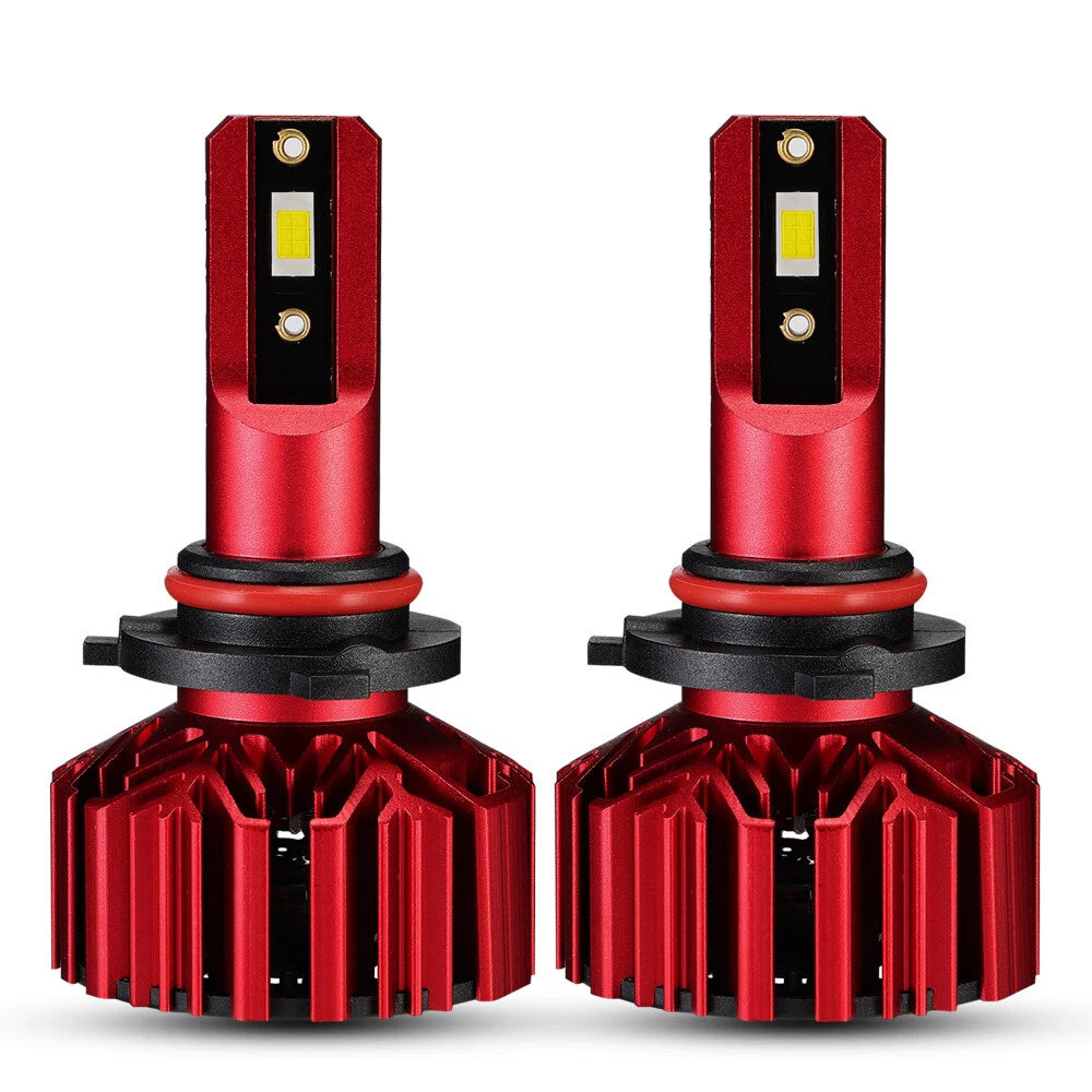 NOVSIGHT 9005 H11 LED Headlight Bulbs Conversion Kit (High Low Beam, 6500K)