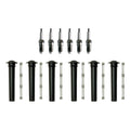 Set of 6 Denso Spark Plugs & NGK Ignition Coil Boots for Ford Escape Taurus (2001–2009)