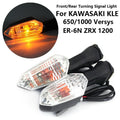 2 x Front/Rear Turning Signal Lights for KLE 650/1000 Versys ER-6N ZRX 1200