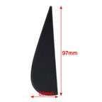 Door Side Mirror Triangle Flag Applique for Jeep Wrangler (2007-2018)