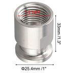 Tri Clamp Connector for Dairy and Beverage (NPT 1/2 Inch, Ferrule Size)