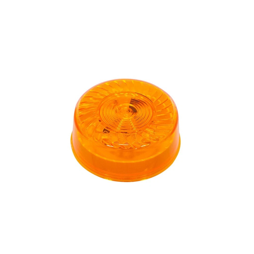 Amber LED Clearance Marker Light for 2 Inch Lenses Universal Fit (—)