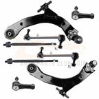 Set of 8 Front Lower Control Arms Tie Rods for Chevy HHR (2006–2011)