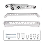 Rear Lower Control Arms Subframe Brace Tie Bar for Honda Civic EK (1996–2000)