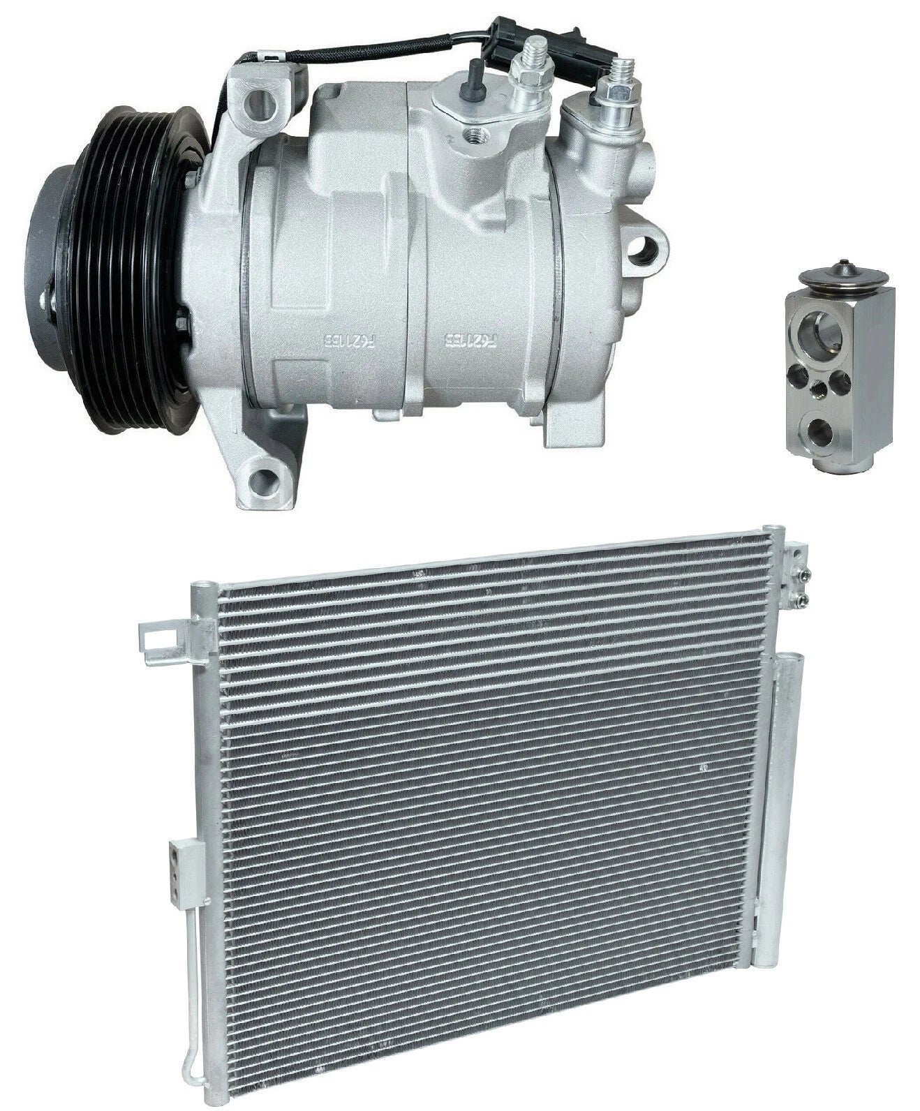 AC Compressor Kit With Condenser for Jeep Grand Cherokee 5.7L (2020–2024)