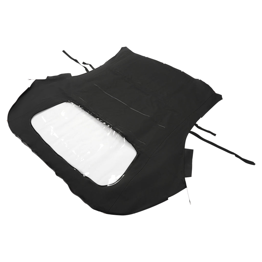 Convertible Soft Top for Porsche 996 (1999–2001) - Black Vinyl, Plastic Window