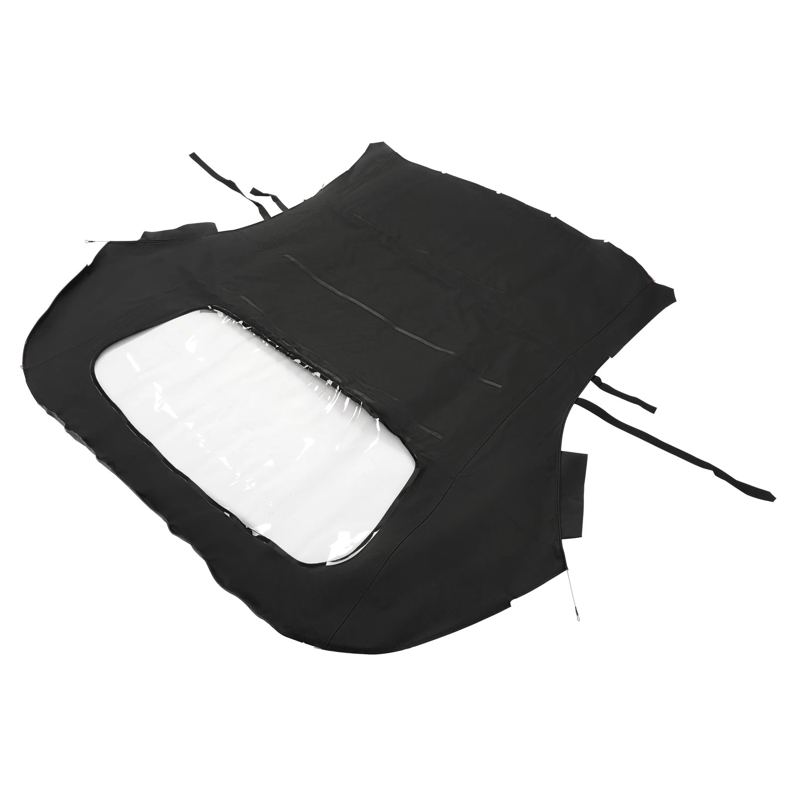 Convertible Soft Top for Porsche 996 (1999–2001) - Black Vinyl, Plastic Window