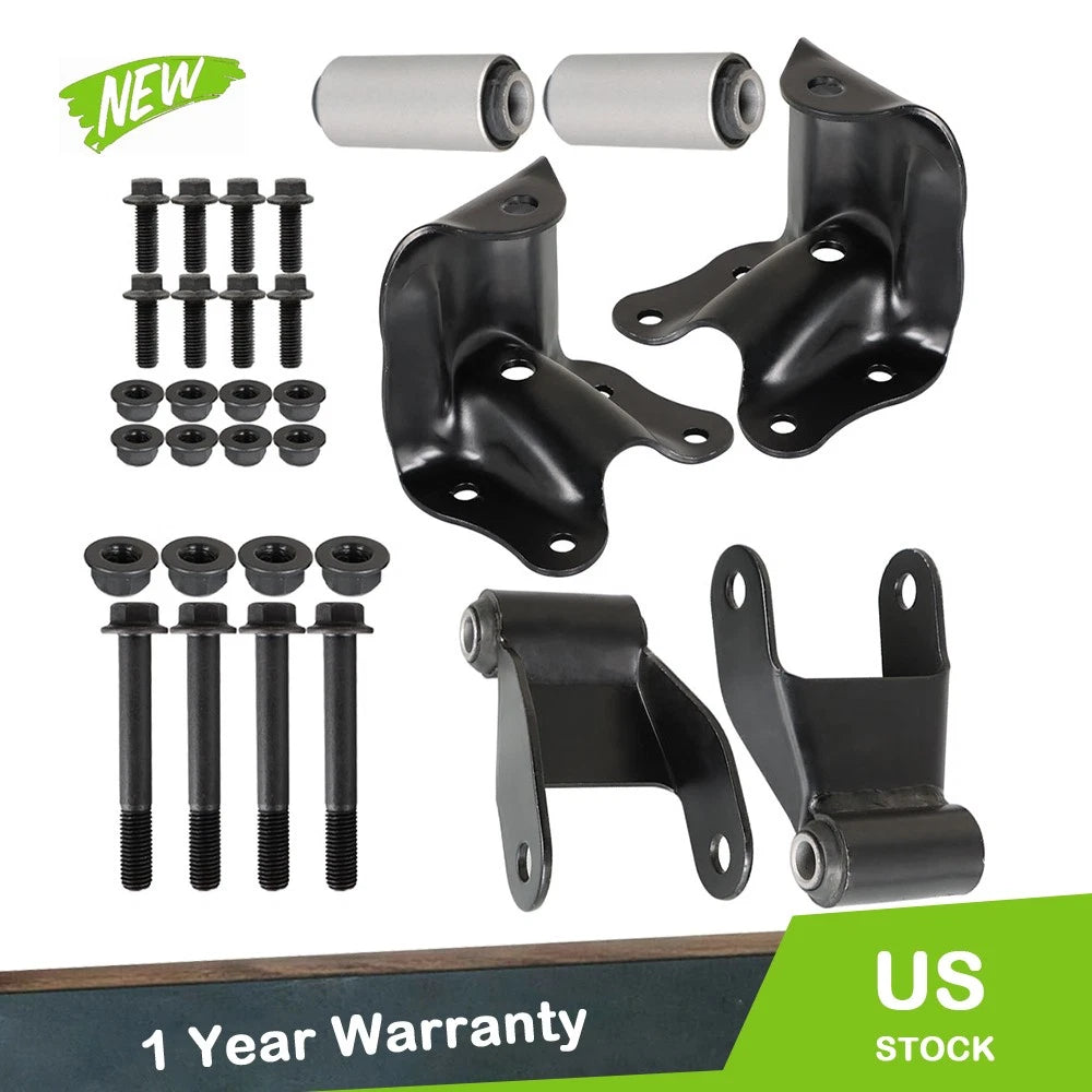 Rear Hanger & Shackle Kit for Ford Ranger Pickup (1983–2008) 722-001/722-010