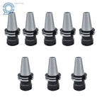 Set of 8 CAT40-ER32 Collet Chucks 2.76" Balanced G2.5/25000RPM