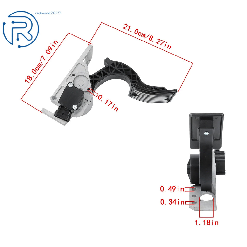 Accelerator Pedal Position Sensor for Mack MRU 8.9L