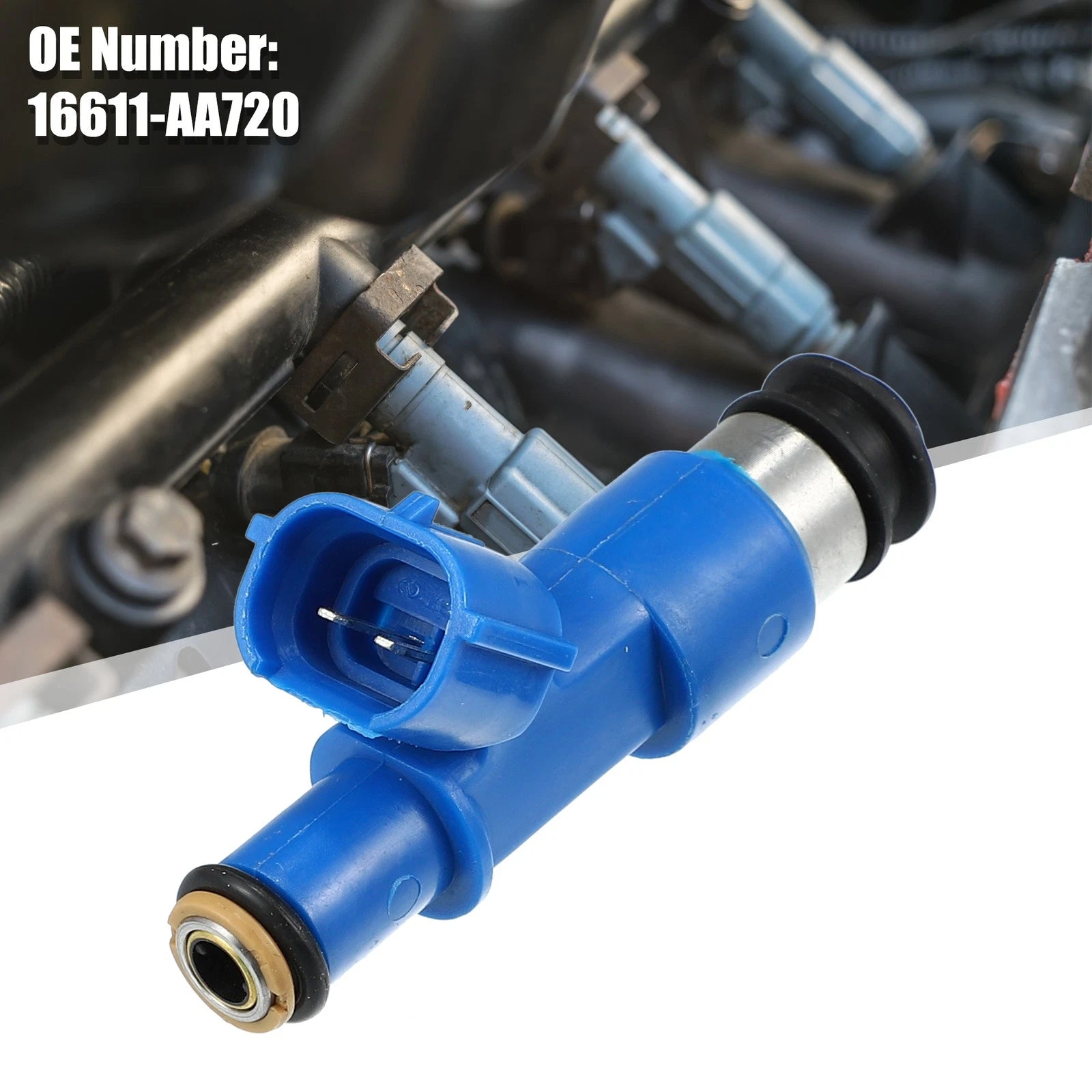 4X 16611-AA720 Fuel Injector for Subaru WRX 2.5L Turbo (2018–2021)