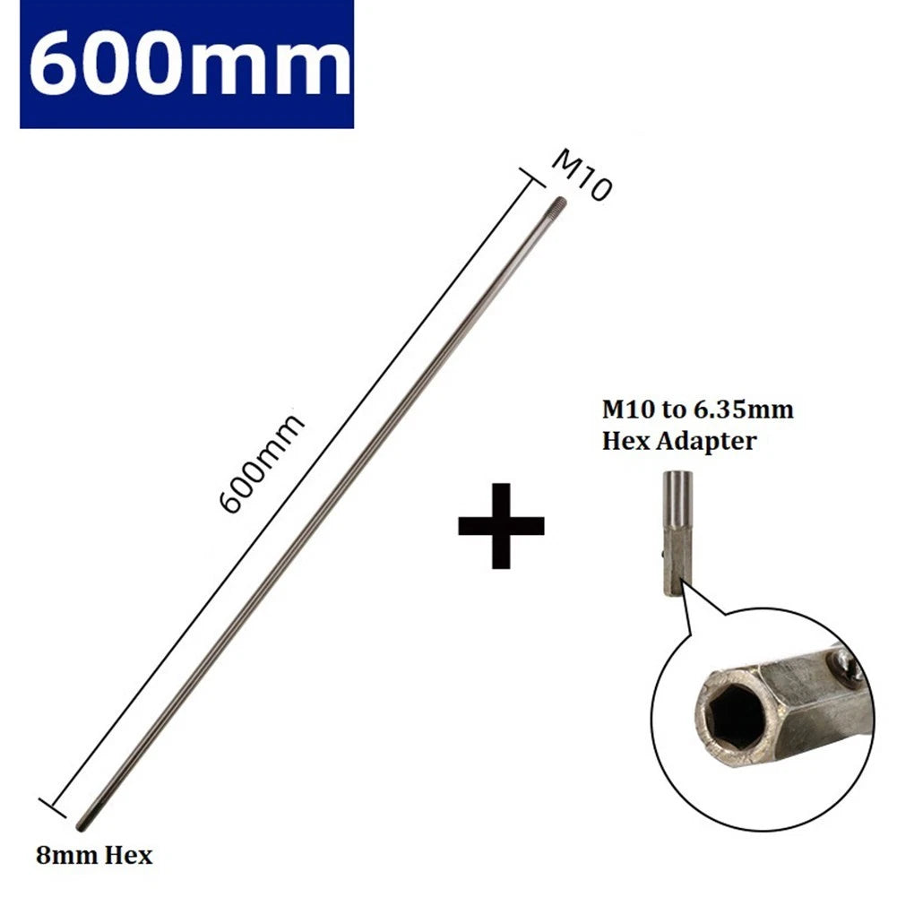 Set of 2 Deep Hole Drilling Connect Rod Extension Holder 8mm Hex Shank