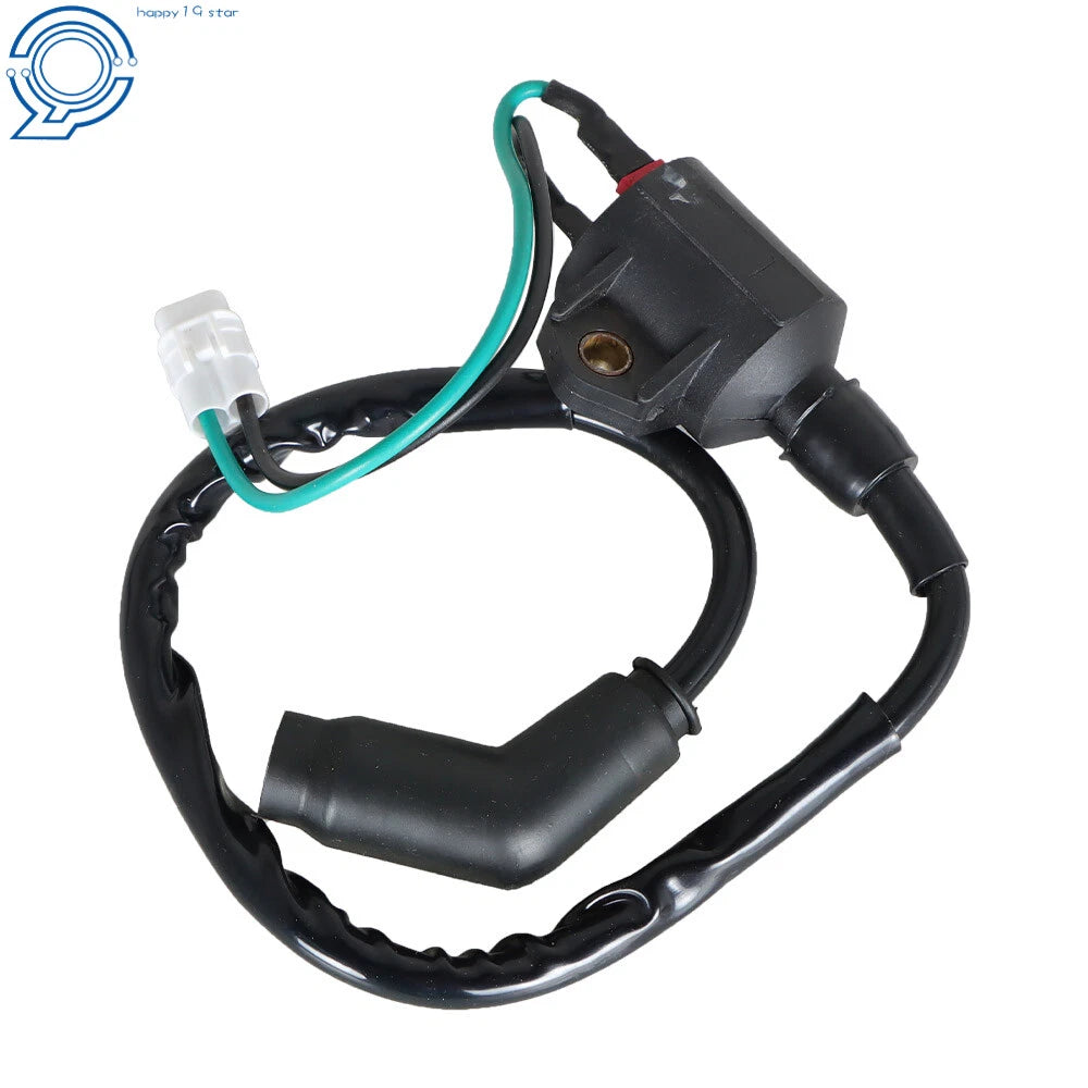 CDI Box Ignition Coil and Spark Plug for Polaris Hawkeye 300 4X4 (2007)