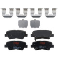 Set of 4 Disc Brake Pads for Kia Amanti (2007–2009)