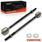 2X Front Inner Tie Rod End for Ford Focus SVT (2002–2004)
