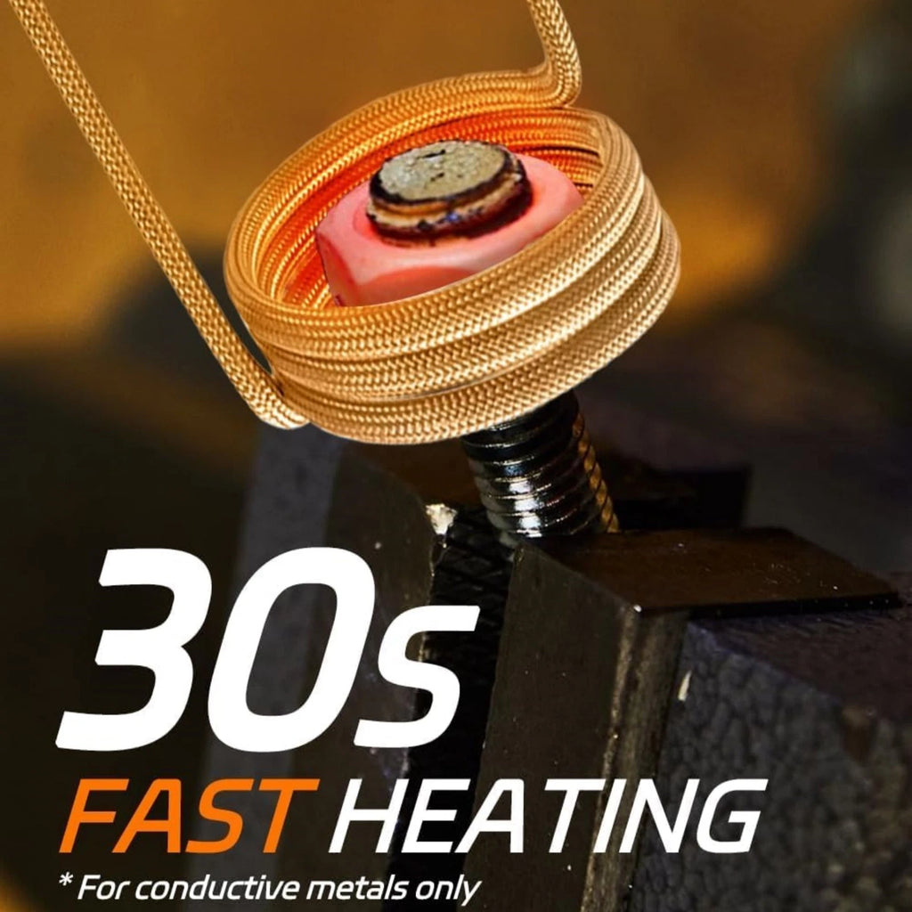 Portable Induction Heater with 4 Coils for Automotive Applications