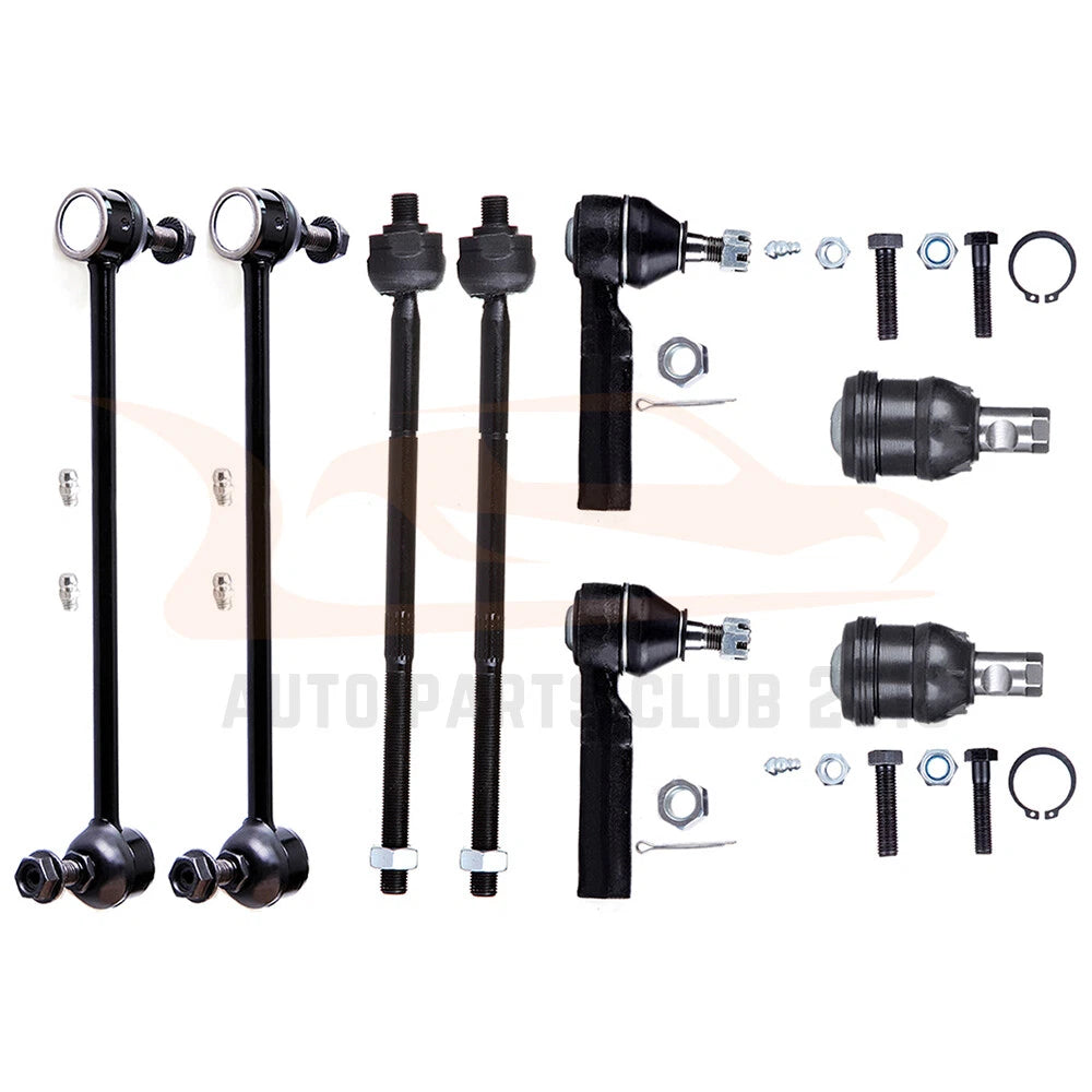 Set of 8 Front Lower Ball Joints for Chrysler Grand Voyager (2000)