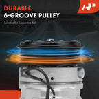 A/C Compressor with Clutch for Toyota Corolla Estate Saloon (2001-2008)