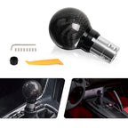Universal Gear Shift Knob with Button for Automatic Manual Cars