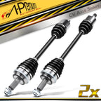 2X CV Axle Assembly Front Left & Right for Honda Pilot (2003–2004) & Acura MDX (2001–2002)