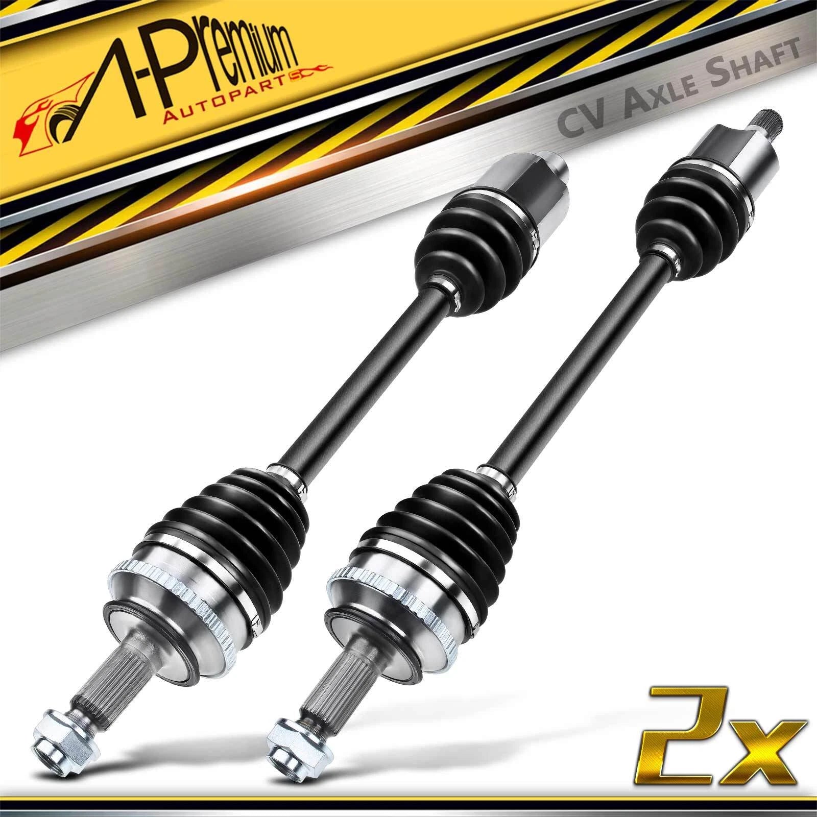 2X CV Axle Assembly Front Left & Right for Honda Pilot (2003–2004) & Acura MDX (2001–2002)