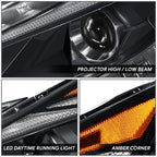 LED Projector Headlight Assembly for Elantra (2021–2022)