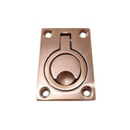 Flush Pull Handles 304 Stainless Steel for Cabinets Boats Deck Hatches (48x38mm)