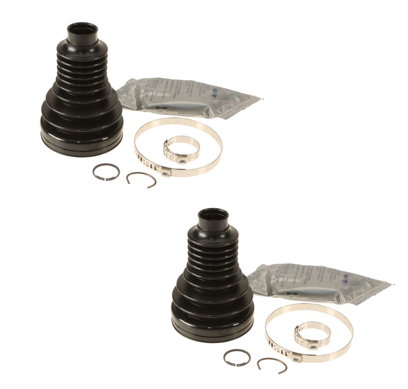 Set of 2 Axle Boot Kits C/V Joint 306058 for BMW F22 F30 F31 F34 (2012–2019)