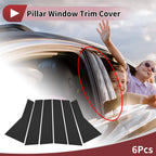 Door Pillar Window Trim for Nissan Pathfinder (2024) Black Front Rear Left Right