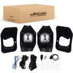 Clear Front Fog Lamps for Ford F-250 F-350 Super Duty (2011–2016) Halogen Pair