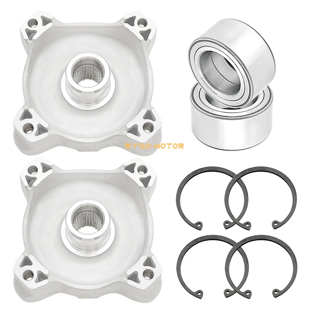 2X Front Wheel Hub & Bearing Kit for Polaris RZR 800 RZR S 800 (2009–2014) 5137219