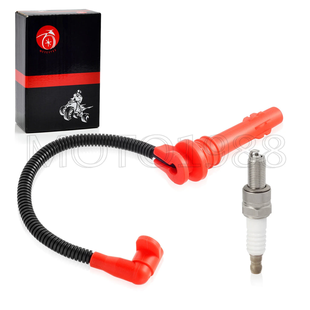 Ignition Coil Cap with Wire and Spark Plug for Polaris Sportsman 570 (2014–2023)