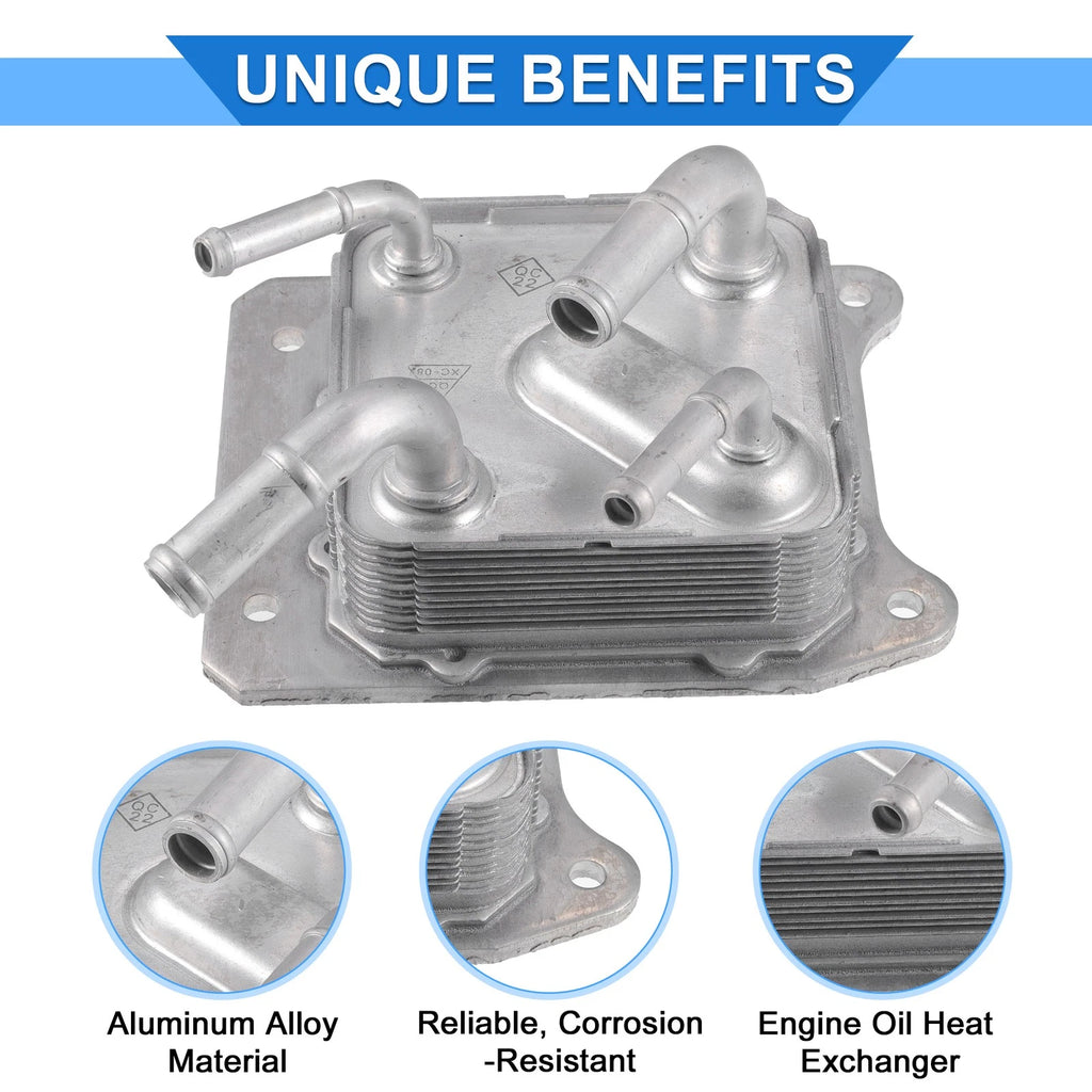 Engine Oil Cooler for Nissan Rogue (2014–2020) No.216063VX0A