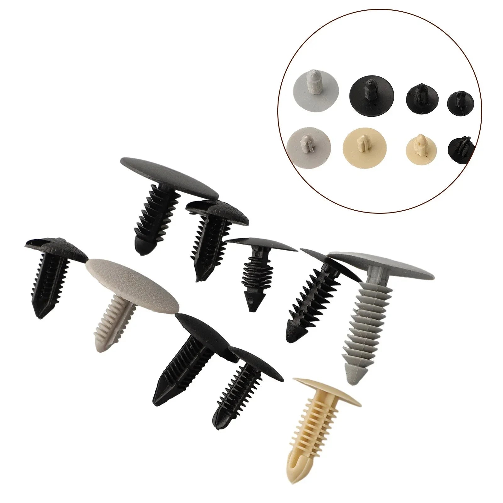 100pcs Rivet Body Boot Linings Bumper Engine Covers Fastener Hold Carpet