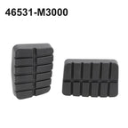 Black ABS Pedal Pads for Nissan Truck D21 (1986–1997)