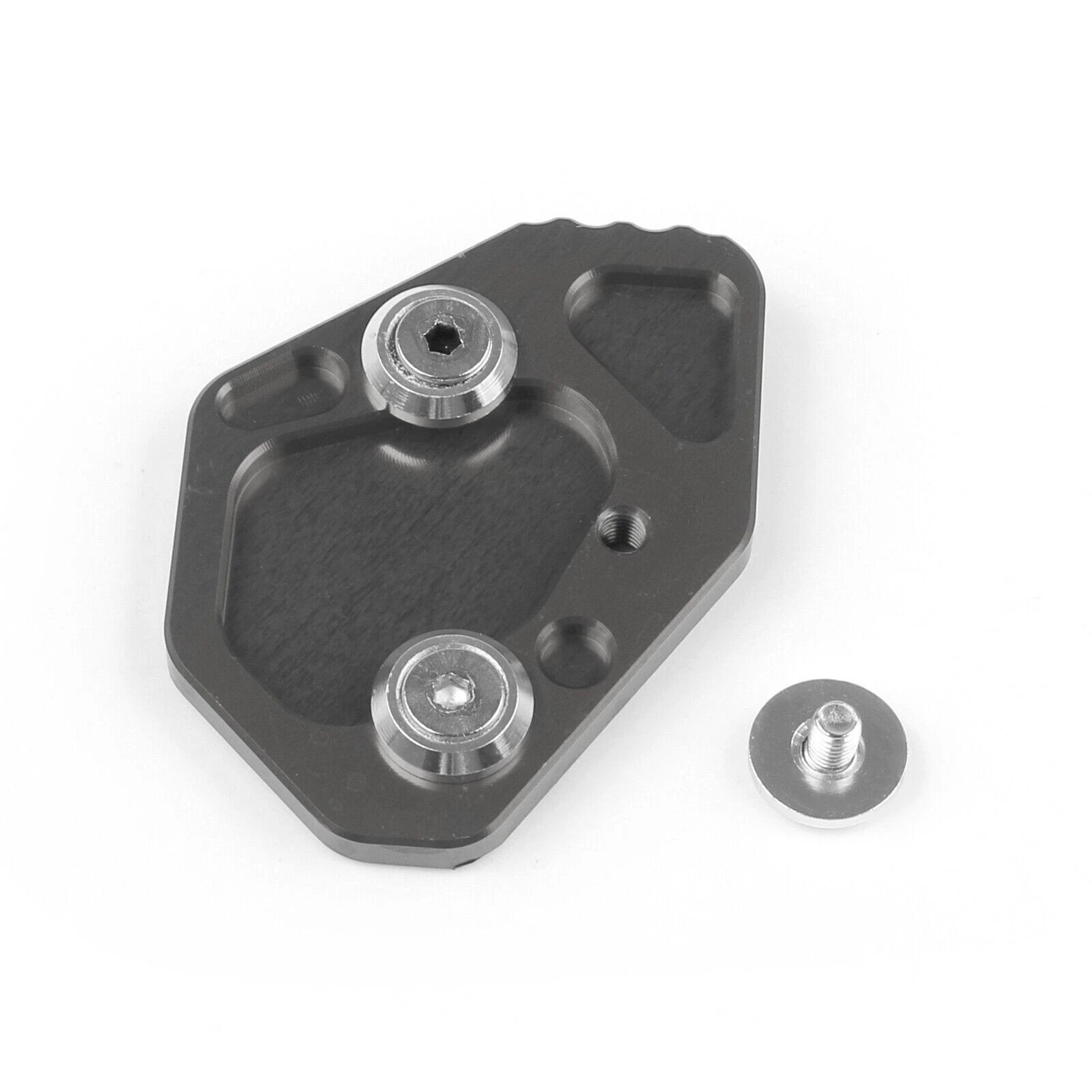 Side Stand Kickstand Plate Pad for BMW K1200S/R (2005–2008), K1400S/R (2009–2014)