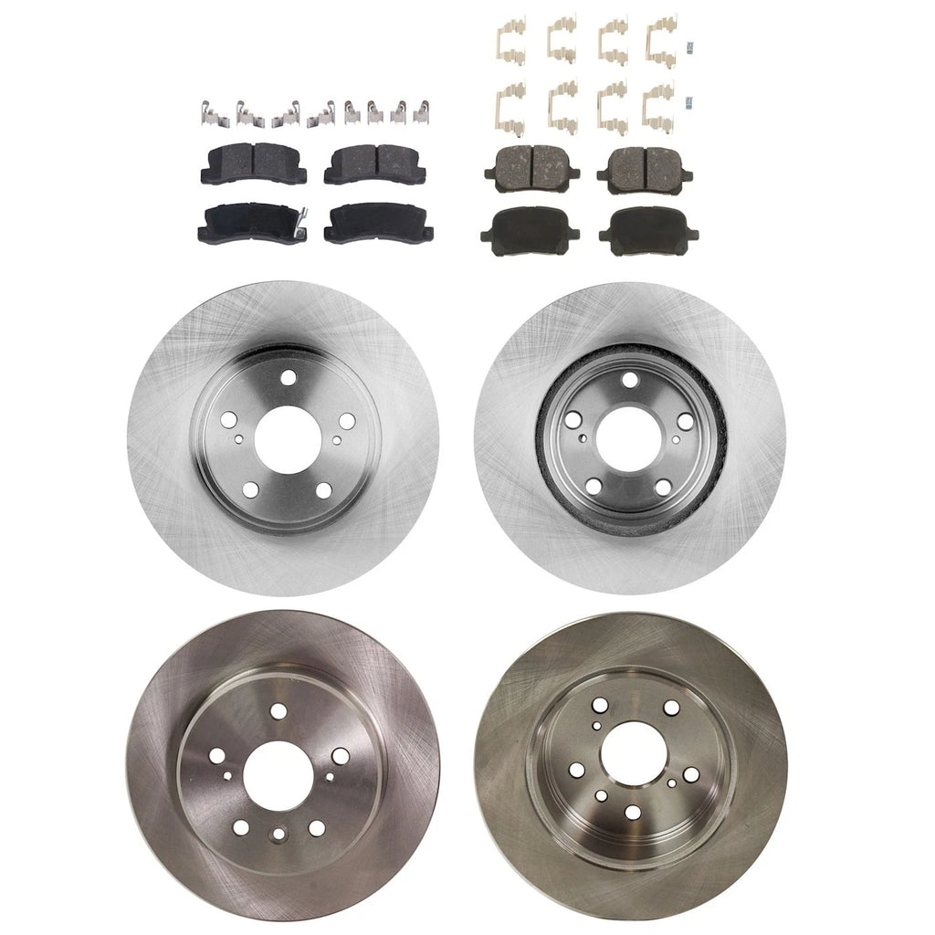 Brake Disc Rotors and Pads Kit for Lexus RX300 (1999–2001)
