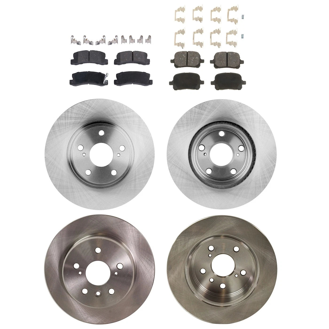 Brake Disc Rotors and Pads Kit for Lexus RX300 (1999–2001)