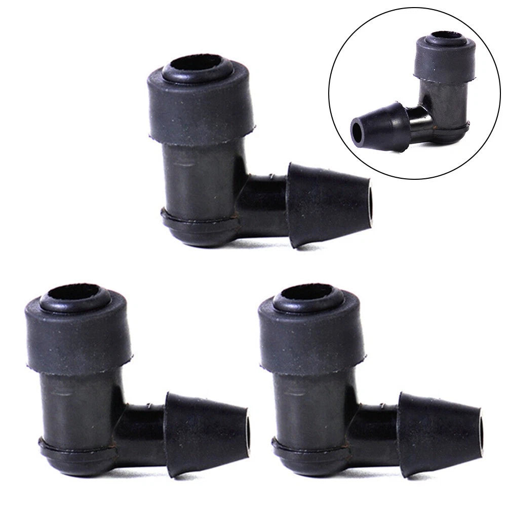 3X 90 Degree Non Resistor Plug Cap Cover Tool for Motorcycle ATV