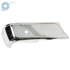 Chrome Left Steel Rear Bumper End Cover for Ford F150 (2015–2020)