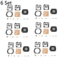Set of 6 Carburetor Repair Kits for Walbro K22-HDA (Chainsaw)