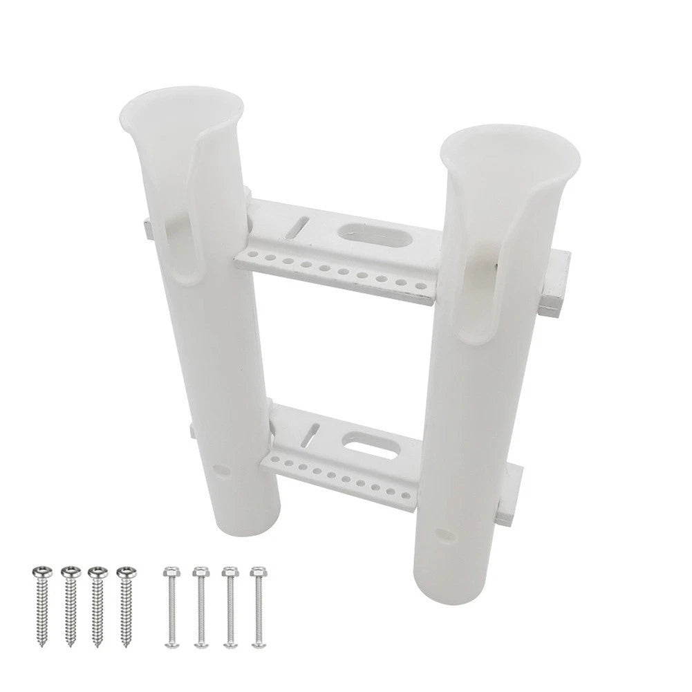 2-Piece Nylon Fishing Rod Holder for Wide Beam Marine Fishing Boats