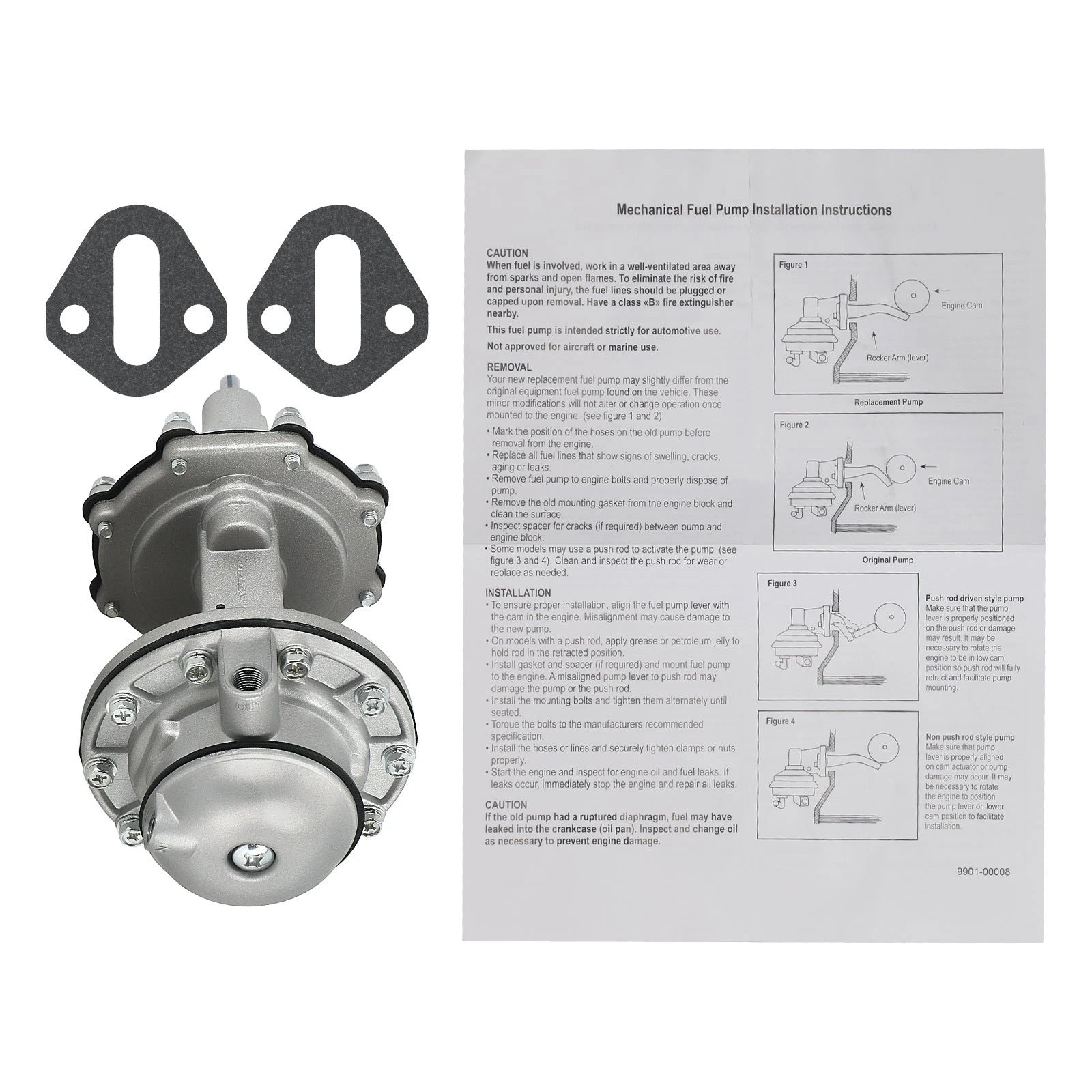 Fuel Pump for Ford Y-Block & FE V8 (1955–1959) (272–352) ECG-9350-J