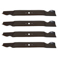 Set of 4 Standard Lift Mower Blades for Rotary (Replaces 12956)