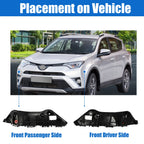 1 Pair Front Bumper Cover Support Rail for Toyota RAV4 (2019–2023)